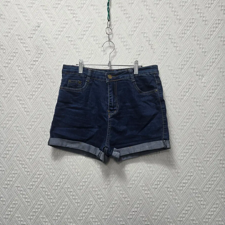 L152 여성 데님 쇼츠 L