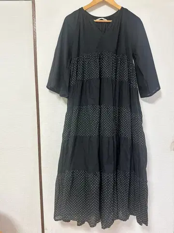 B.C STOCK fanaka 도트 티어드 원피스