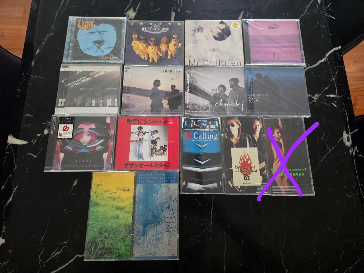 일본음악 J-POP CD 여러장 판매합니다.