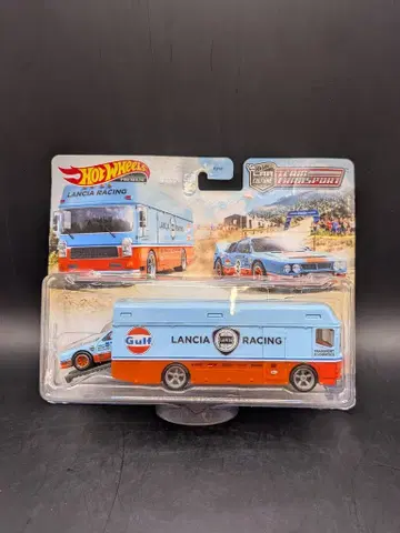 MATTEL CAR CULTURE TEAM TRANSPORT #26 란치아 랠리 037 유로 홀러 GRK49