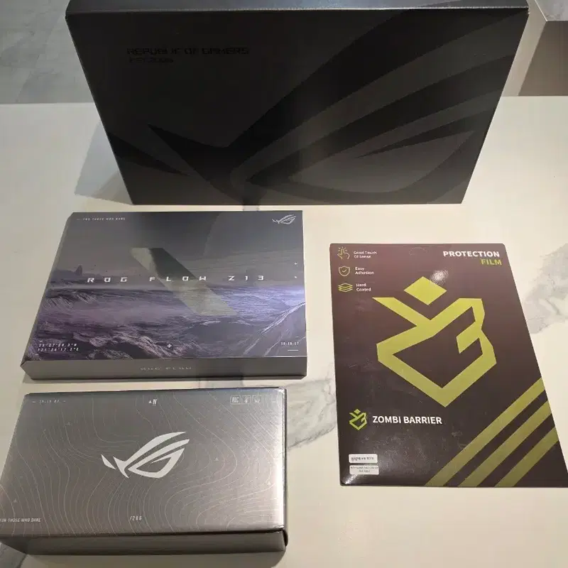 ASUS ROG Z13 2025년형 ai max 395 노트북 풀박스 신품급 (1달전 구매, 워런티 29년 6월)