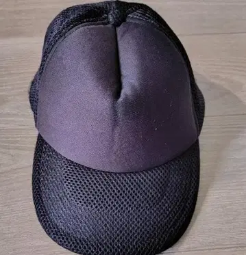 블랙 메쉬 캡