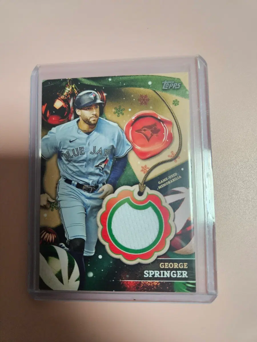 토론토) 조지 스프링어 2024 Topps 저지 카드