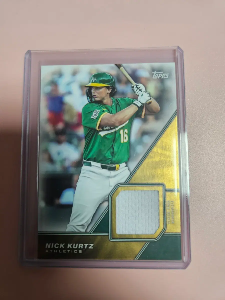 오클랜드)닉 커츠 2026 Topps 저지 카드