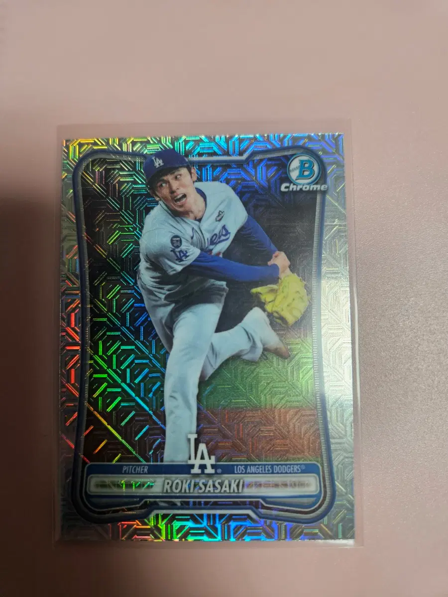사사키 2026 Bowman Chrome 리플렉터