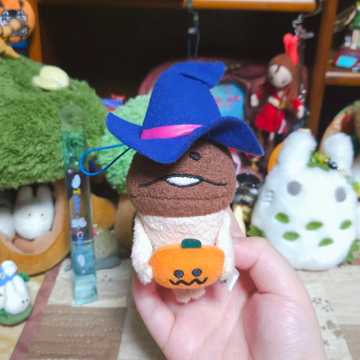 [일본정품] 고전 마녀 나메코 인형 스트랩