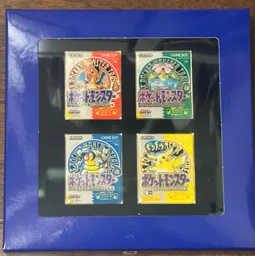 30주년 포켓몬 패키지 핀즈 빨간색 파랑 그린 피카츄 1996-1998