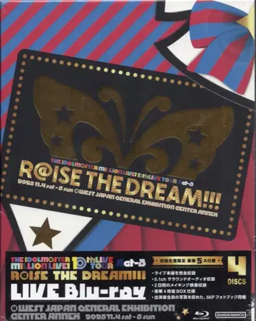 반다이남코 뮤직 라이브 애니메이션 Blu-ray THE IDOLM@STER MILLION LIVE! 10thLIVE TOUR Act-3 R@ISE THE D Act-3