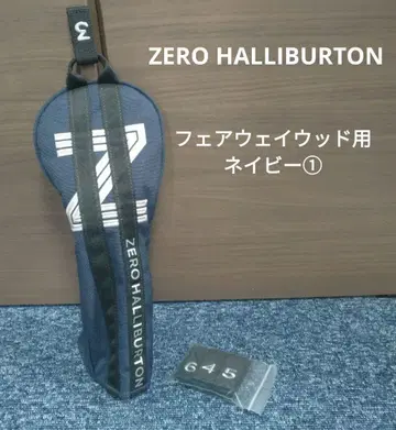 ZERO HALLIBURTON 제로할리 헤드커버 FW용 네이비1
