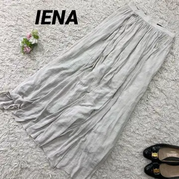 IENA 이에나 내추럴 계열 플레어 스커트
