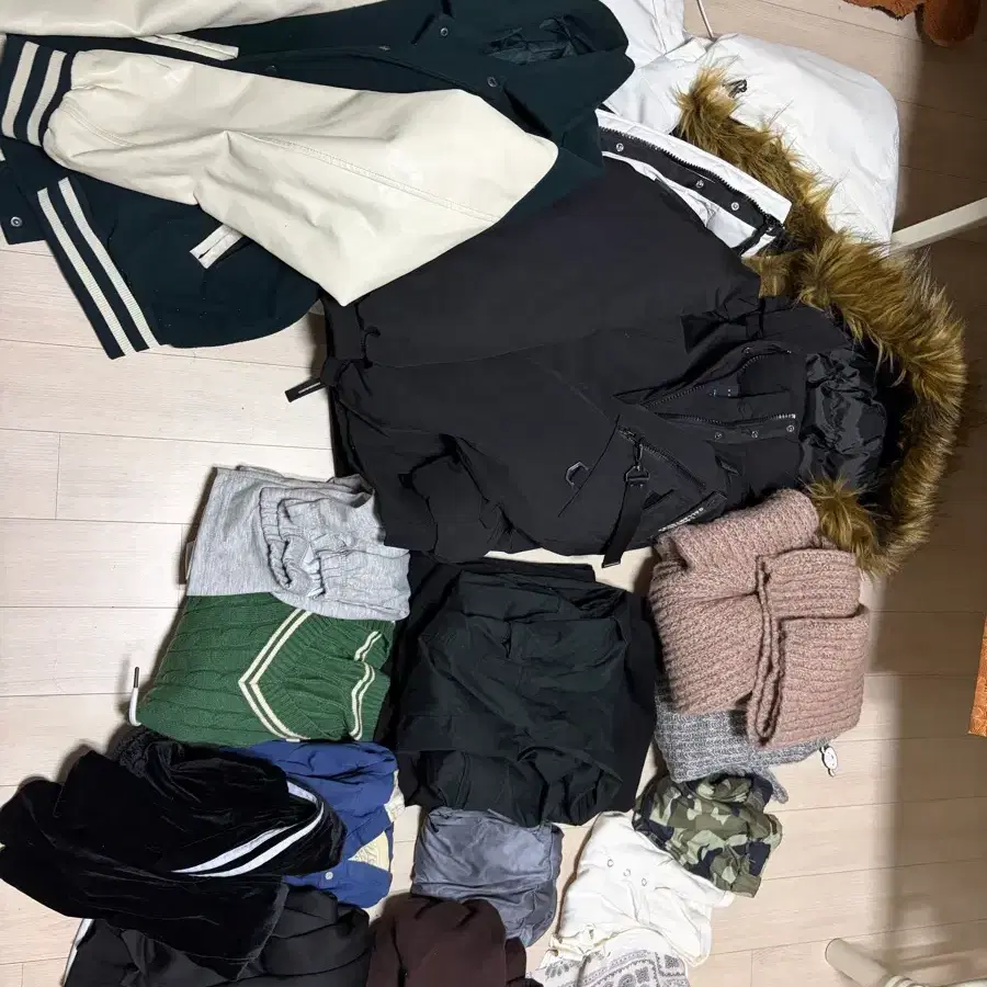 옷장정리 일괄