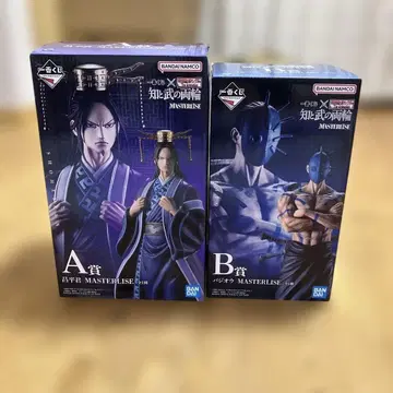 제일복권 킹덤 지와 무의 양륜 A상 창평군 B상 바지오 피규어