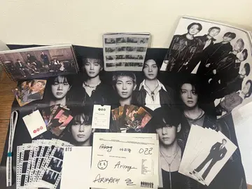 ARIRANG 트레이딩 카드 전 21장 외 봉입 전부 포함 CD 1장 포함