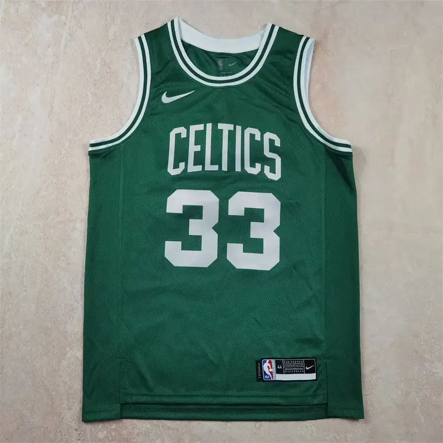 NBA 농구복 셀틱 33번 버드 나이키 그린 핫 프레스 SIZES-2XL