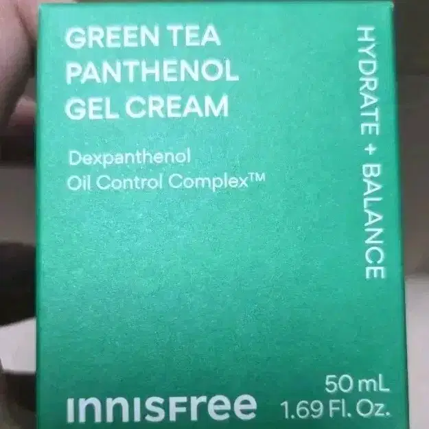[미개봉]이니스프리 그린티 판테놀 젤 크림 50ml