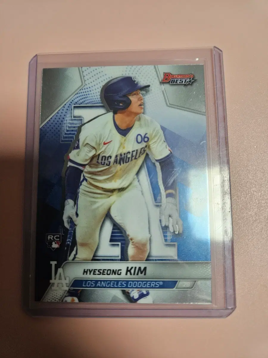 김혜성 2025 Bowman's Best 루키 카드