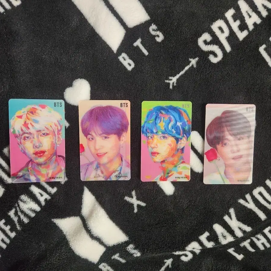 방탄소년단 BTS 렌즈 렌티큘러 포카 일괄
