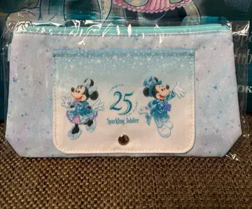 디즈니씨 25주년 수베니어 손수건 캐리어 미니 미키 한정판