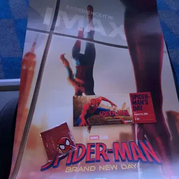 '스파이더맨의 날' IMAX 심야 상영 한정판 혜택 IMAX 포스터 입장 특전