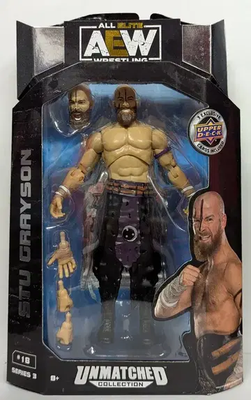 JAZWARES UNMATCHED COLLECTION SERIES 3 STU GRAYSON #3