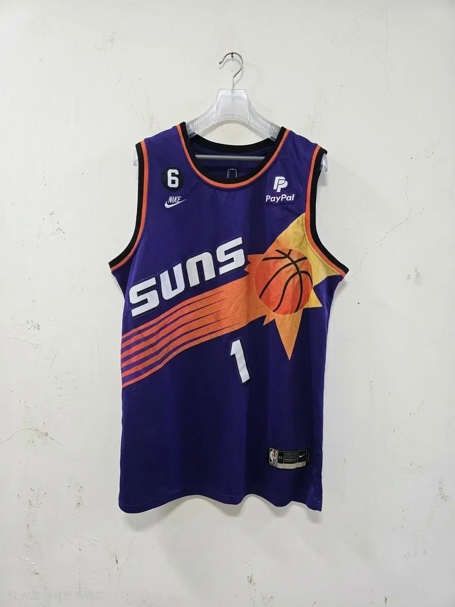 나이키 피닉스 선즈 데빈 부커 1번 유니폼 XL