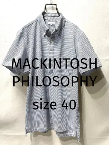 MACKINTOSH PHILOSOPHY 매킨토시 피케 셔츠