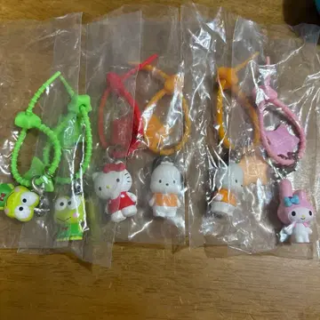 산리오 나나호시 컬러풀 멀티 참 마이멜로디 키티 포차코 케로피