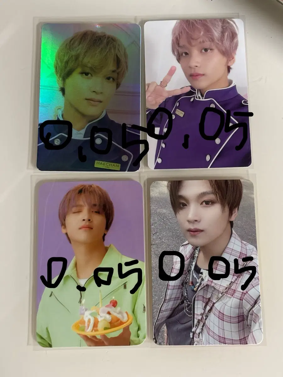 nct 해찬 포카 각 0.05