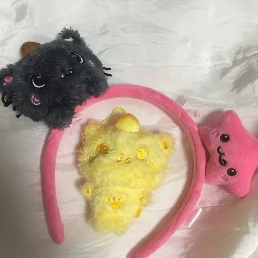 리쿠 쿠리 머리띠 노랑 쿠리