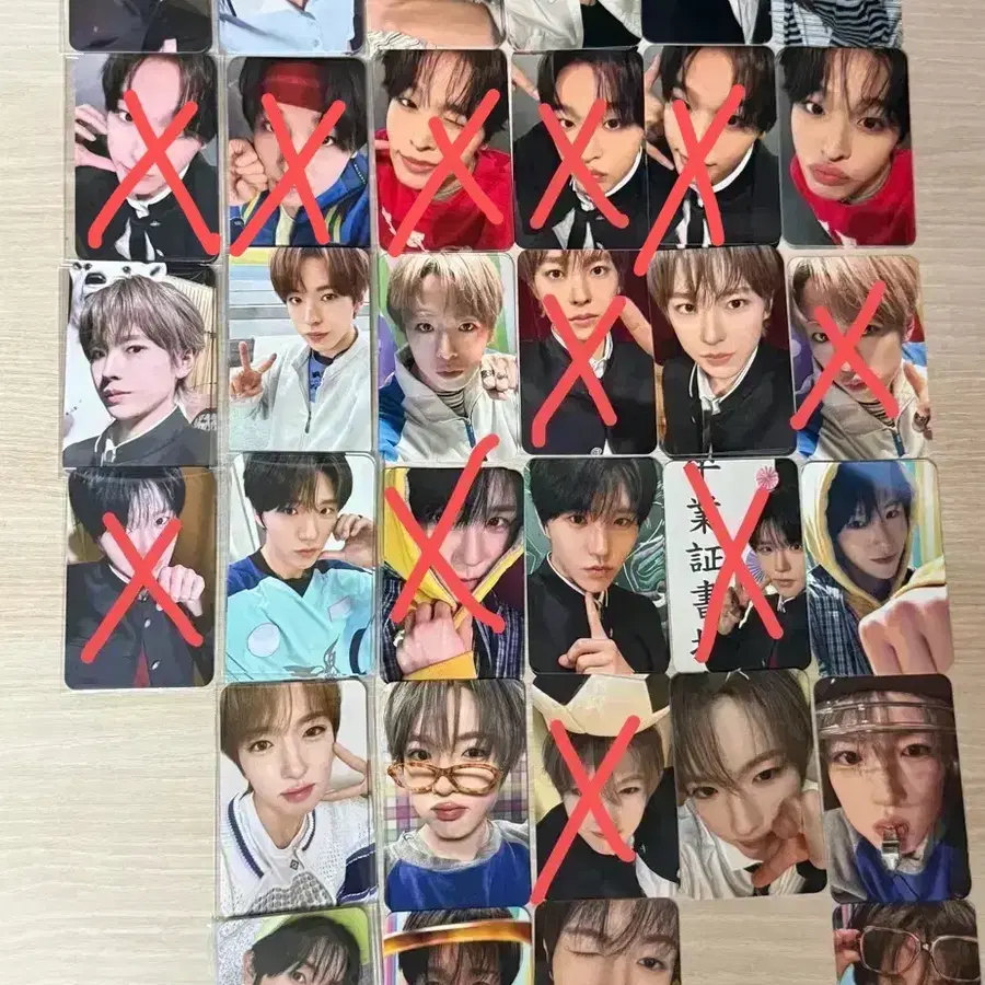 NCT WISH 엔시티 위시 보밋걸 요이동 포카 세트 드볼 양도
