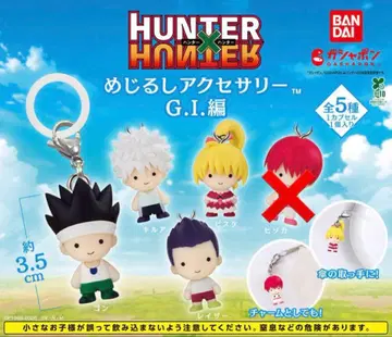 HUNTER x HUNTER 메지루시 액세서리 G.I.편 4종 세미 컴프