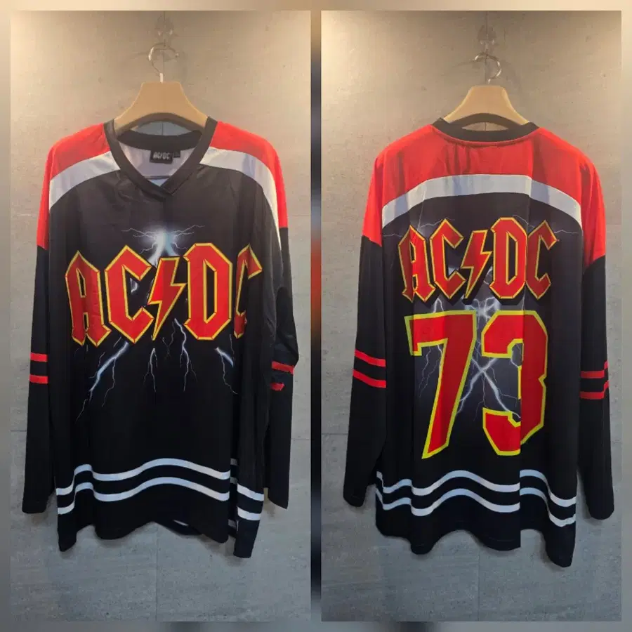 ACDC. 오피셜굿즈. 속건티셔츠. 미착.