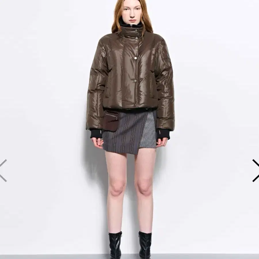 KIMZISU 킴지수 Wrap Skirt Brown