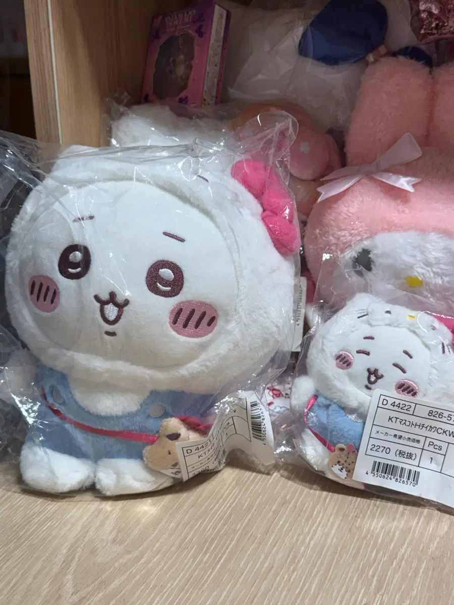 일괄 치이카와 헬로키티 콜라보 인형