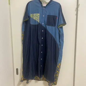 KAWATANI SHIRT 데님 셔츠 원피스 M 사이즈