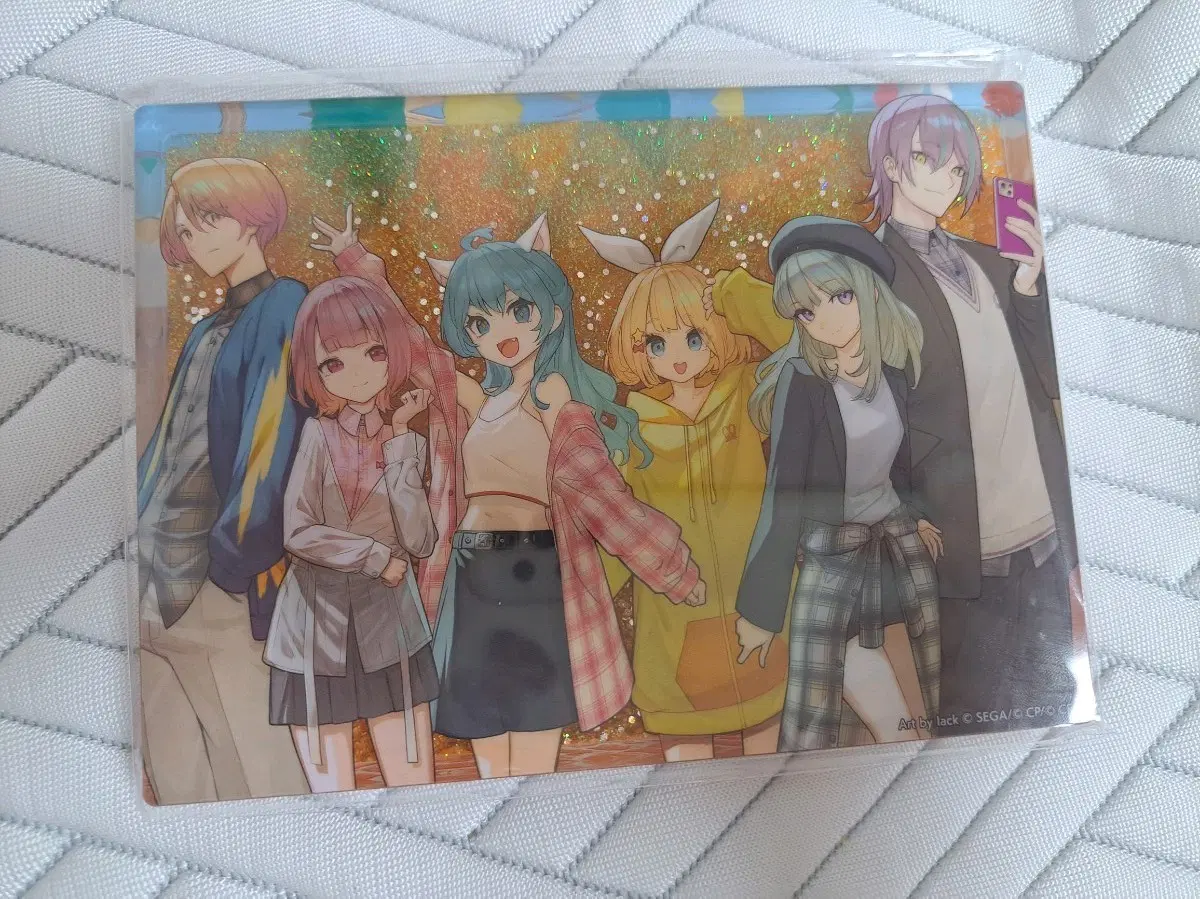 프세카 원더쇼 글리터 아크릴 판넬 츠카사 에무 네네 루이 미쿠 린