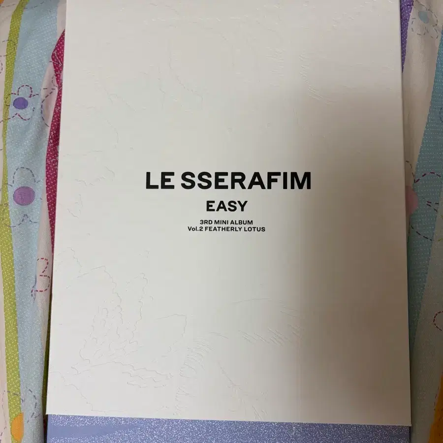 르세라핌 LE SSERAFIM EASY 3집 미니앨범