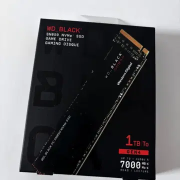 WD BLACK SN850 1TB | HDD/ODD/SSD | 번개장터 중고거래