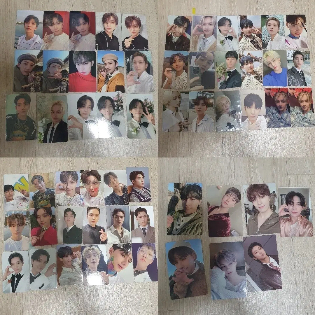 세븐틴 포카 포토카드 캐럿반 앨포