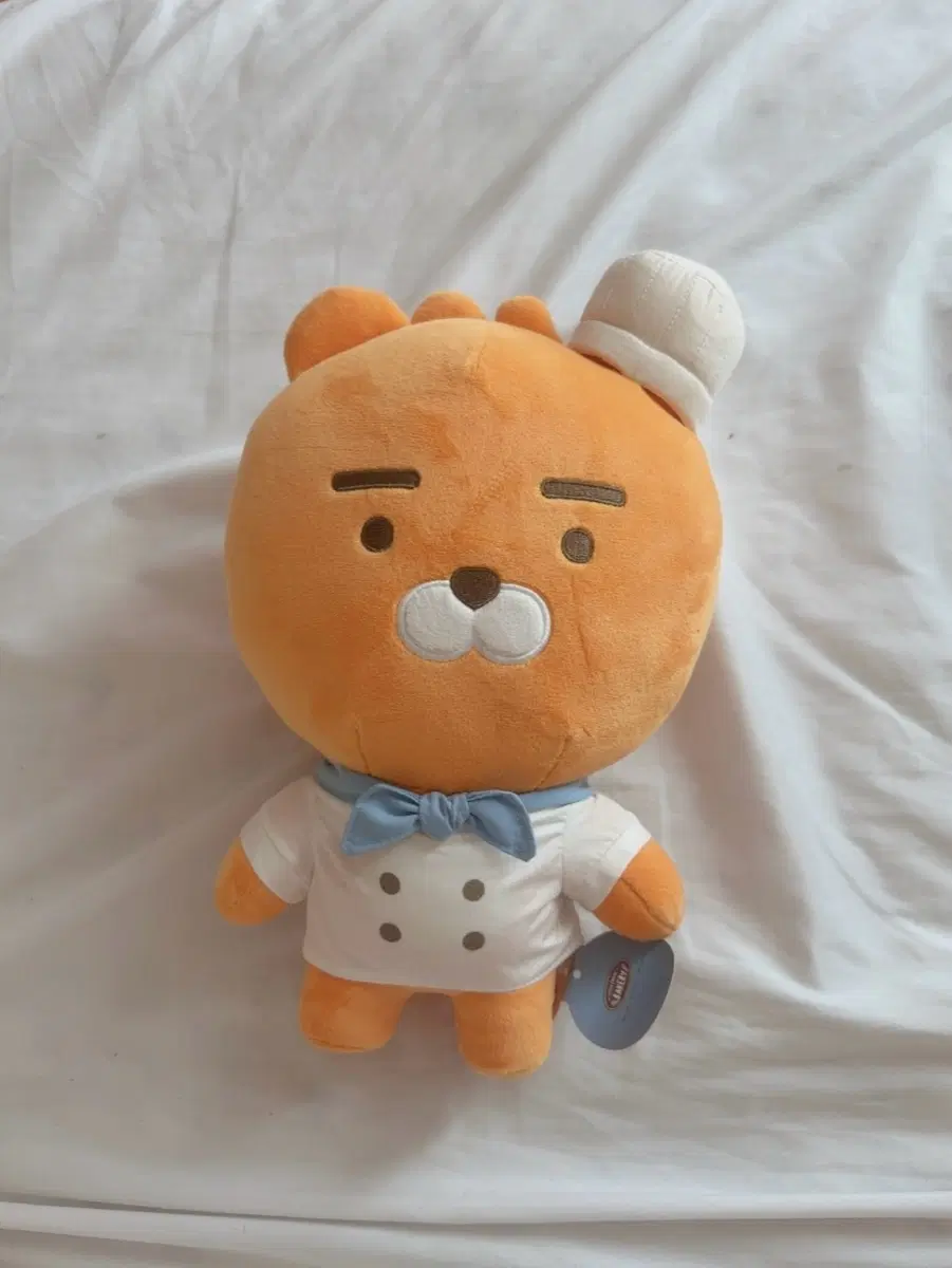 카카오프렌즈 라이언 셰프 인형