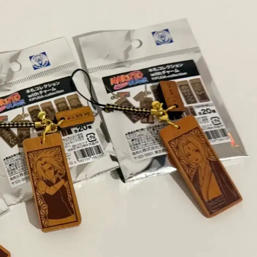 나루토 목각키링 츠나데 사쿠라