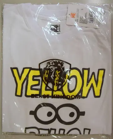 BEAST KINGDOM DESPICABLE MET 셔츠 YELLOW BELLO S 사이즈