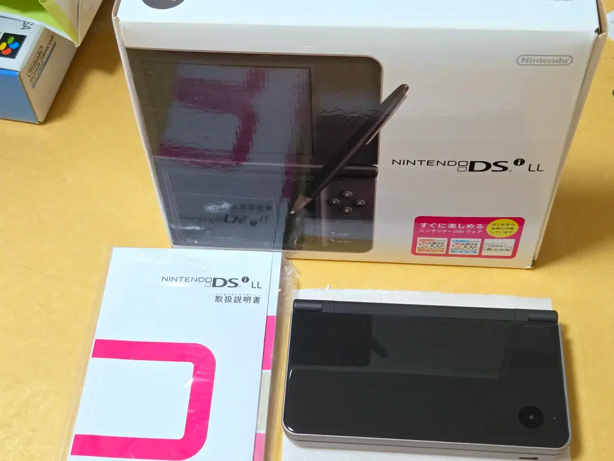 미사용급 dsi ll dsill 닌텐도 다크블랙  게임보이 dslite