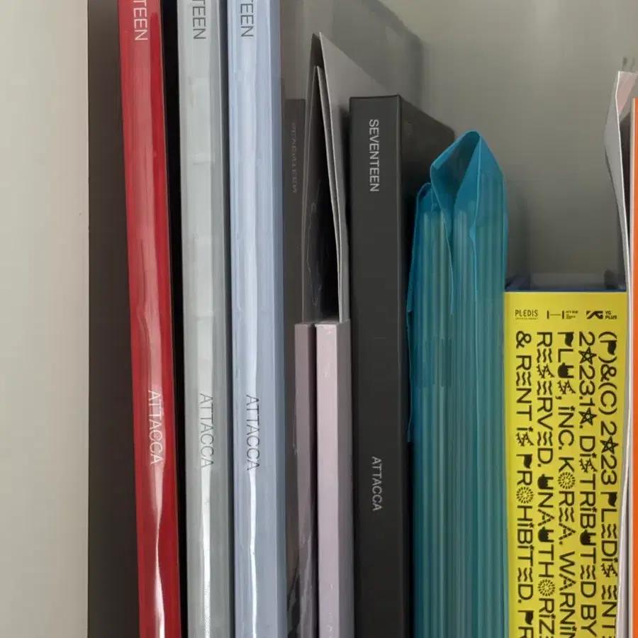 세븐틴 개봉앨범 & 포카
