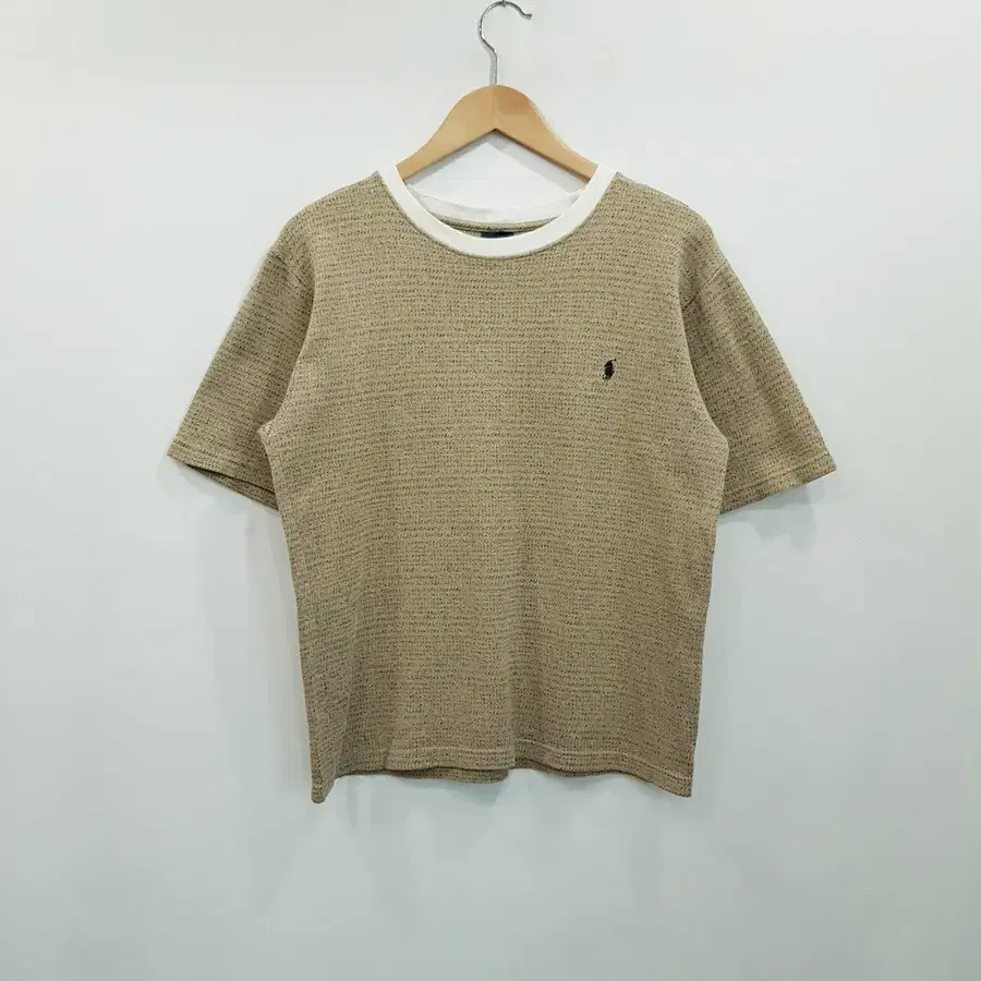R280 폴로 자수로고 오버핏 반팔 티셔츠 남S