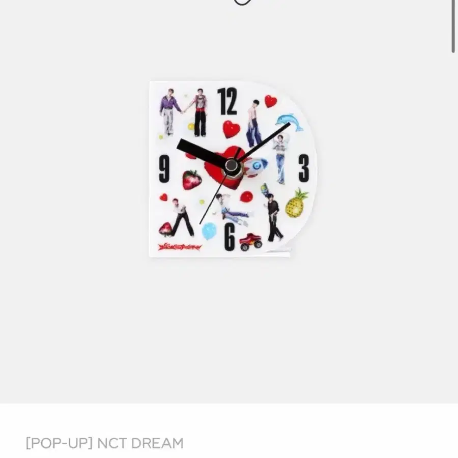 Nct dream pop-up TIME RIDERS - CLOCK 새상품