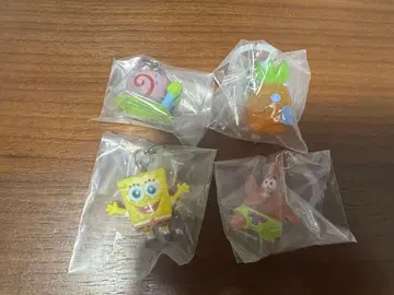 스펀지밥 메지루시 액세서리 4개 세트