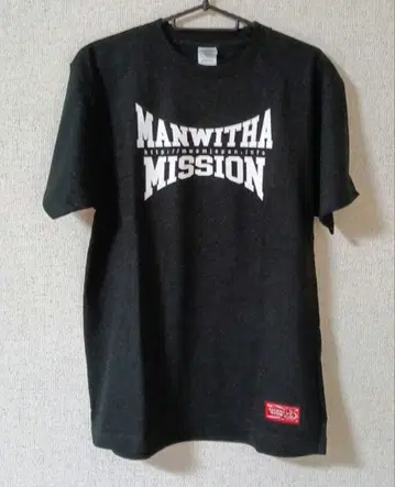 MAN WITH A MISSION 티셔츠 사이즈 M