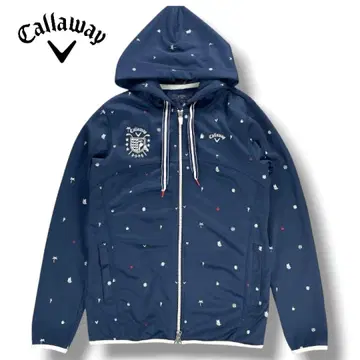 새상품급 Callaway 캘러웨이 집업 후드티 네이비 L 사이즈