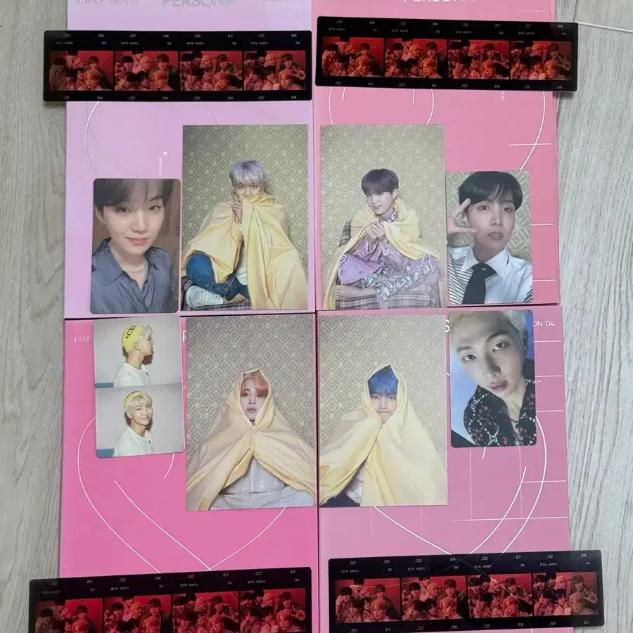 BTS PERSONA 앨범+포토카드+화양연화 더노트 일괄